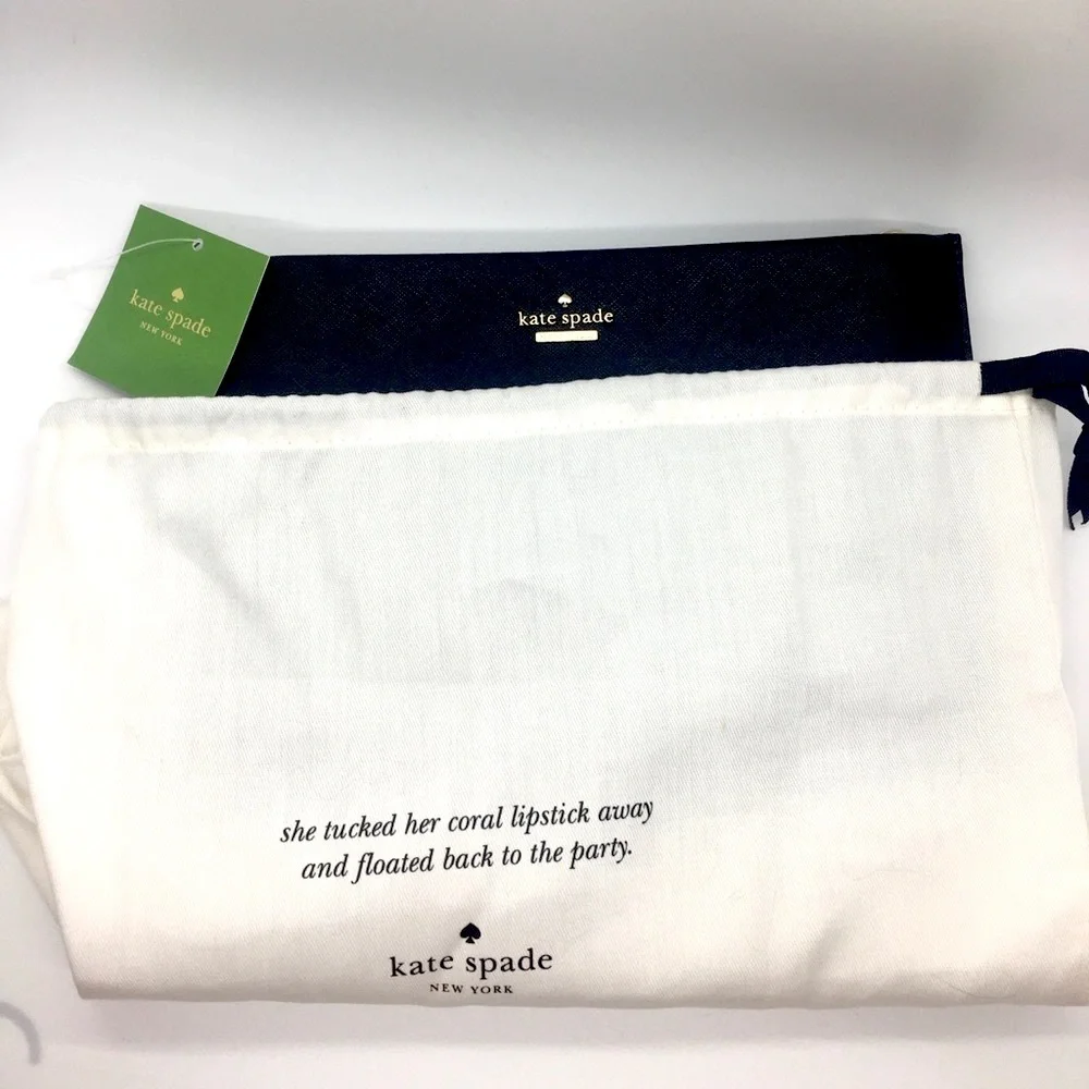 NWT Kate Spade Black Leather Crossbody Purse - Picture 12 of 12